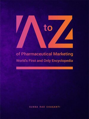 cover image of A to Z of Pharmaceutical Marketing Volume 2